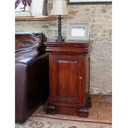 La Roque Lamp Table and Pot Cupboard