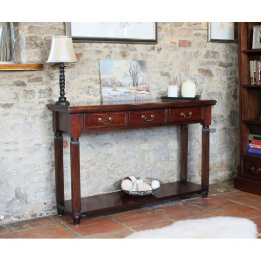 La Roque Console / Hall Table (With Drawers)