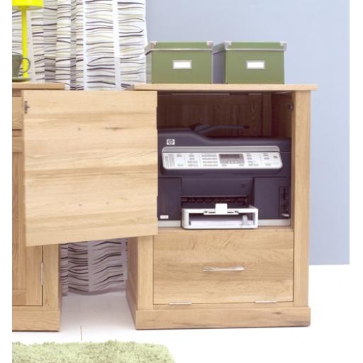 Mobel Oak Printer Cupboard