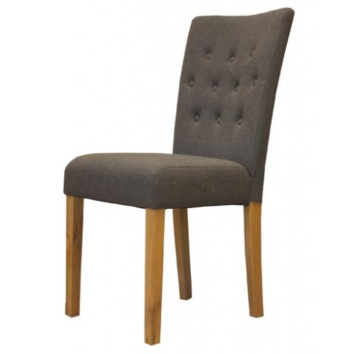 Upholstered Dining Chair Flare Back